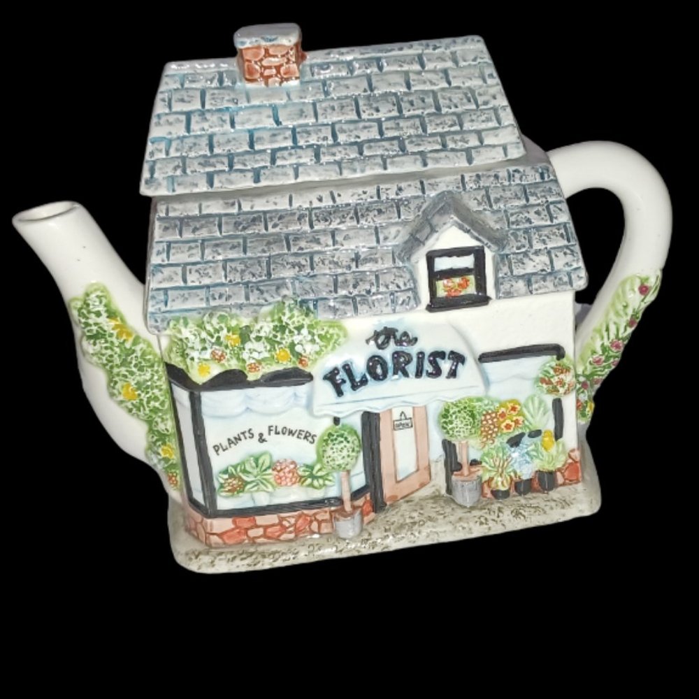 ceramic teapot, coffee creamer pourer,